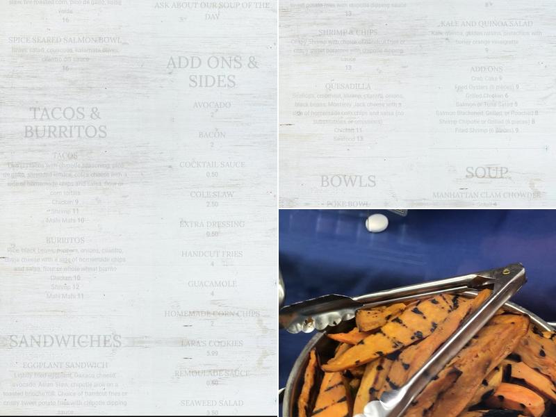 Eastchester Fish Market Menu