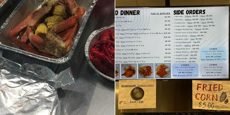 Angel Fish Market Menu