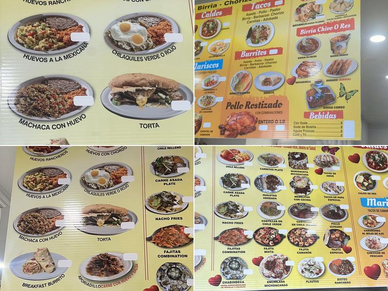 La Cocina De Nely Preciado Menu