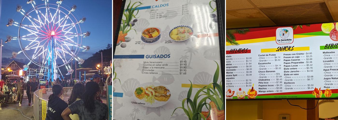 La Jarochita Express Menu
