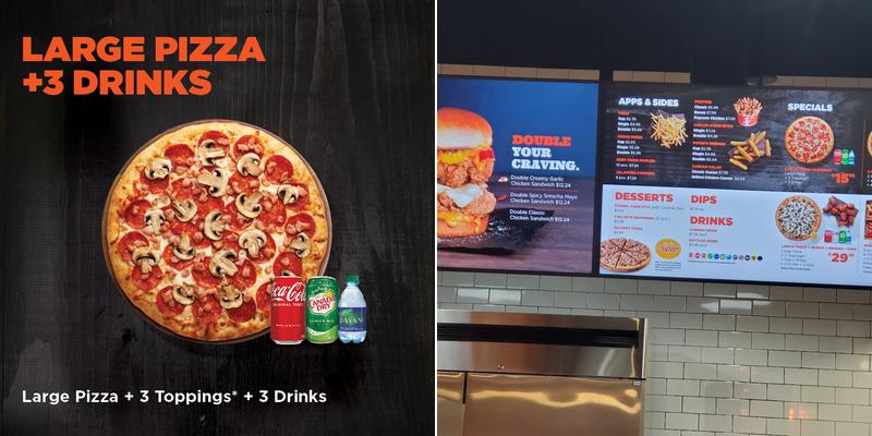 Pizza Pizza Menu