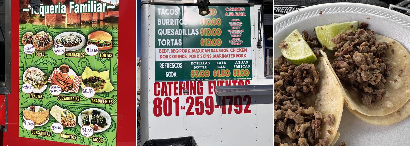 Taqueria Familiar #2 Menu