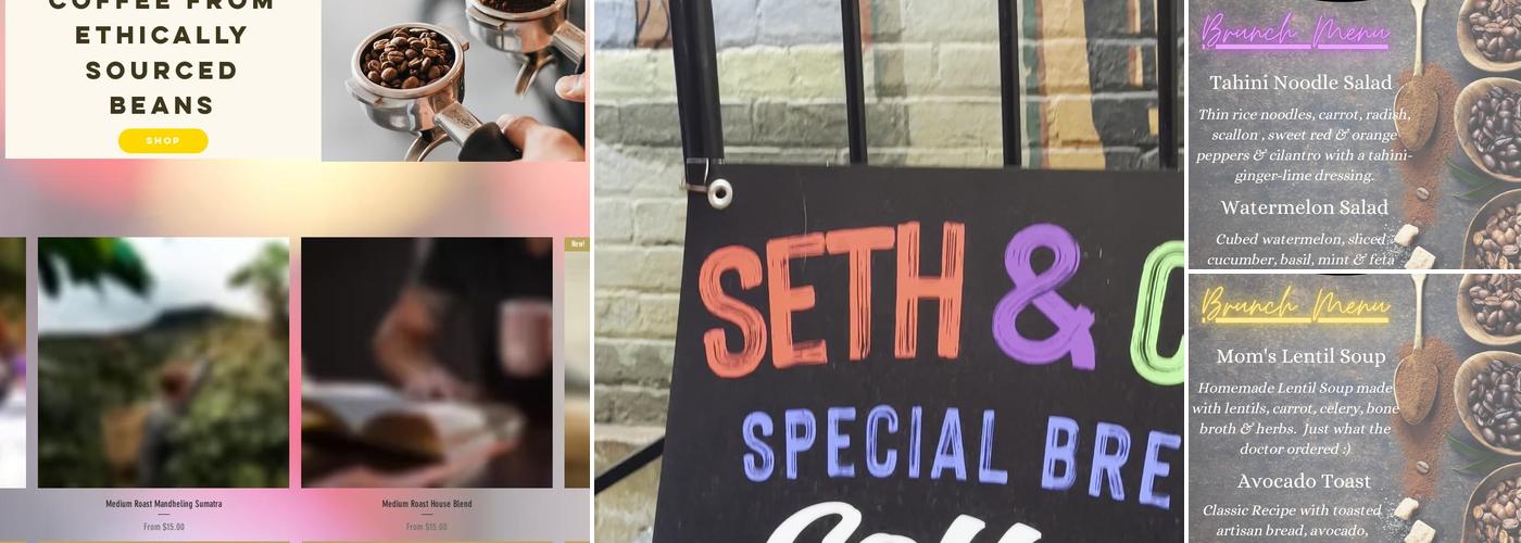 Seth & Co. Special Brew Menu