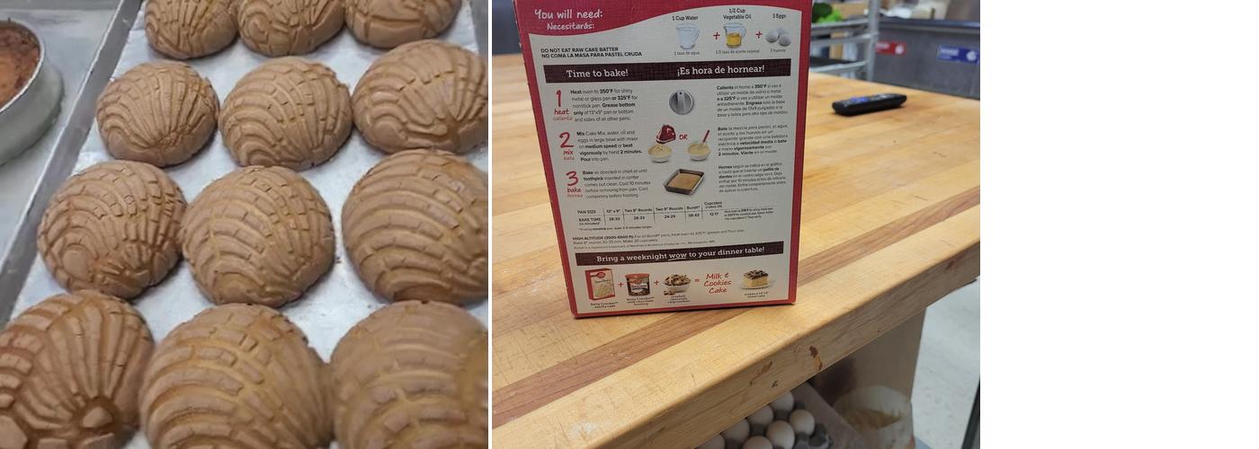 Martinez Bakery Menu