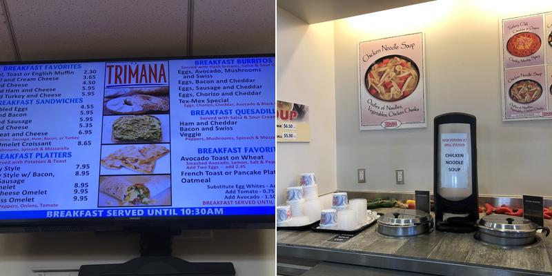 Metro Cafeteria Menu