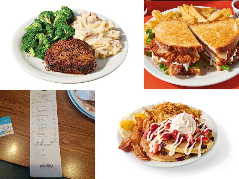 Denny's Menu
