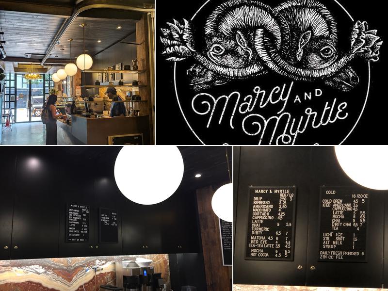 Marcy & Myrtle Menu