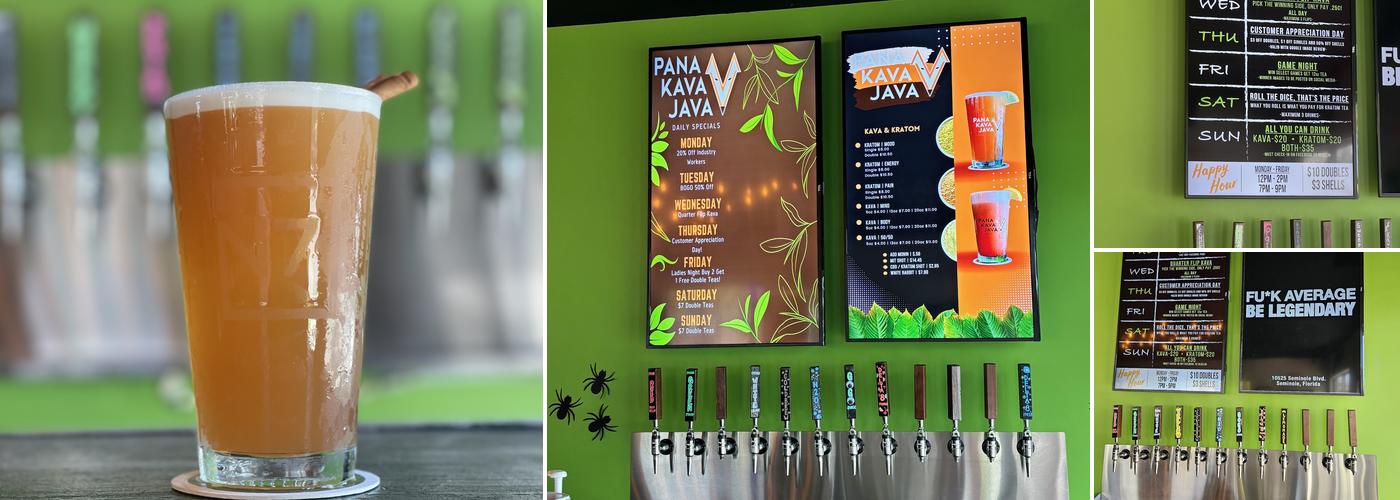 Pana Kava Java Menu