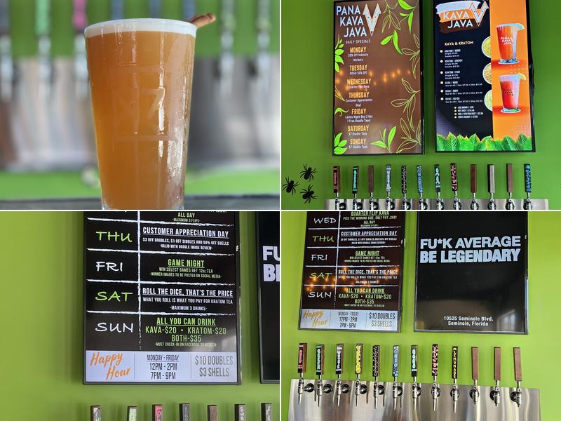 Pana Kava Java Menu