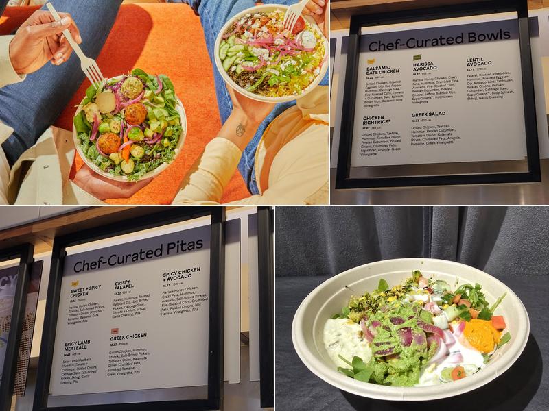 CAVA Menu