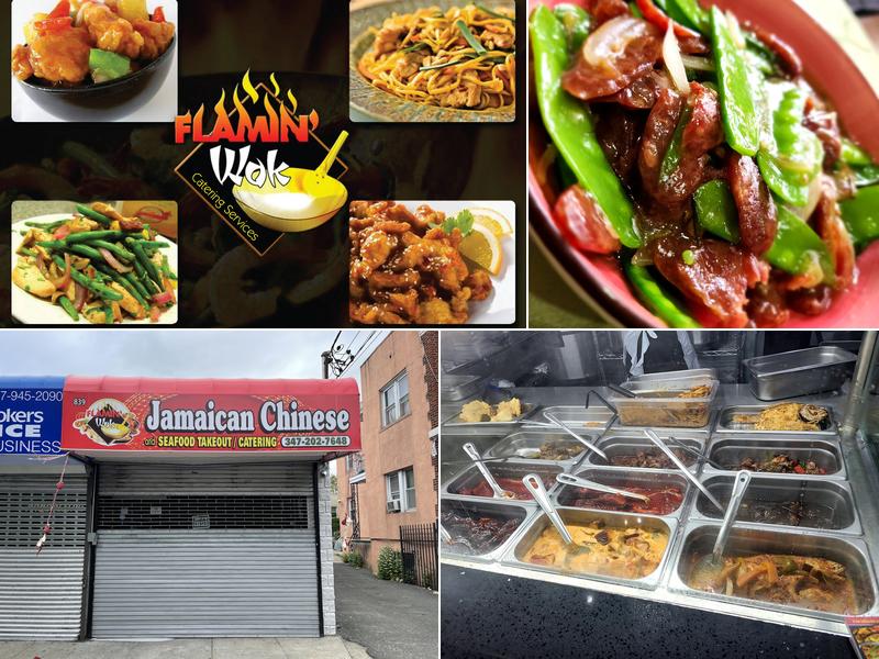 Flamin wok Jamaican Chinese & seafood