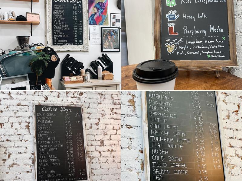 Picky Barista Menu