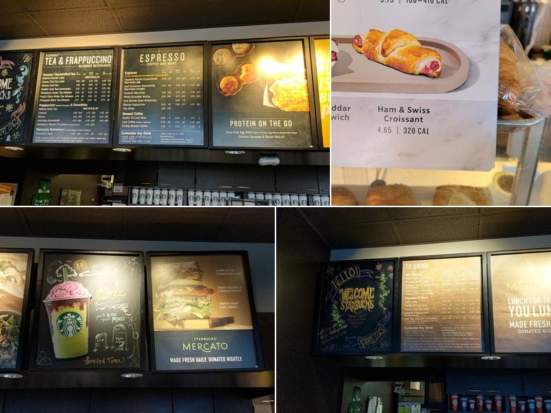 Starbucks Menu