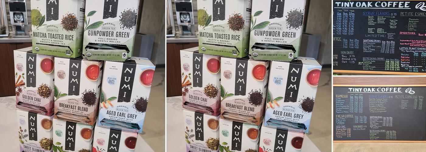 Tiny Oak Coffee Menu