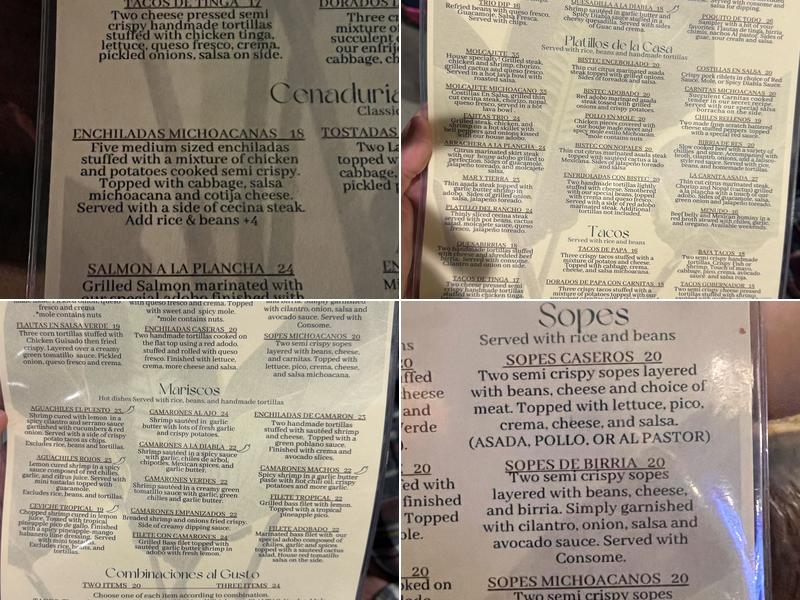 El Puesto Cocina & Lounge Menu
