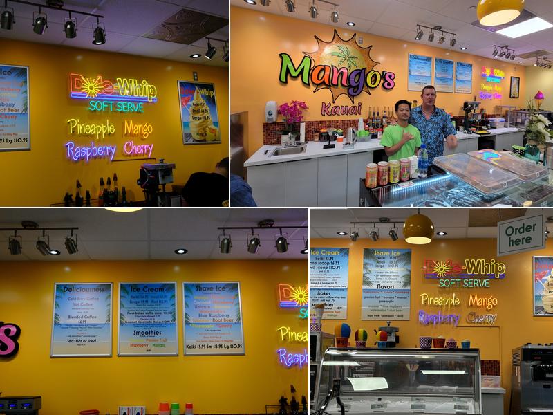 Mango's Menu