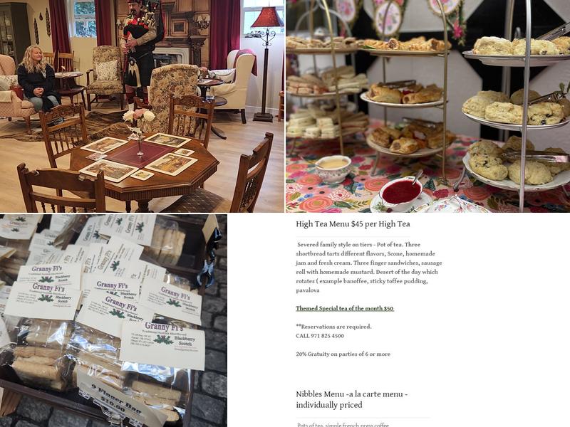 Granny Fi's Shortbread Menu
