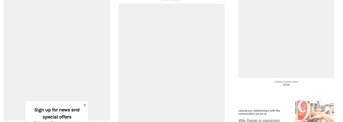 9 bar espresso Menu