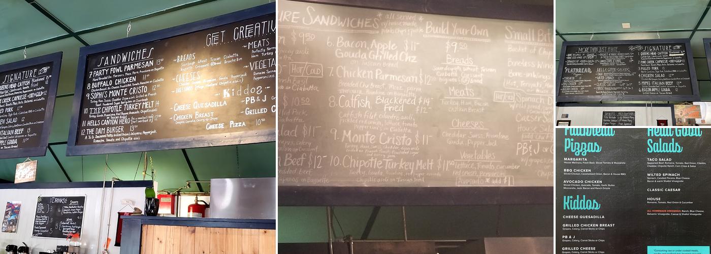 Hell's Canyon Inn Menu