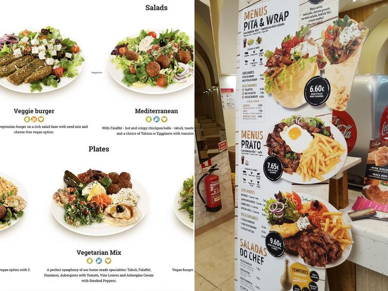 Joshua's Shoarma Grill Menu