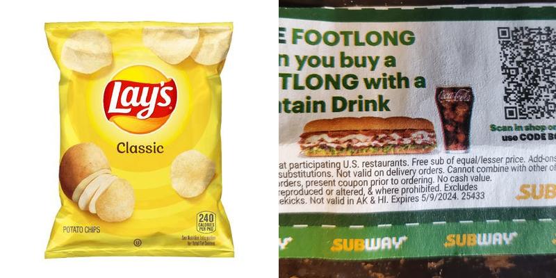 Subway Menu