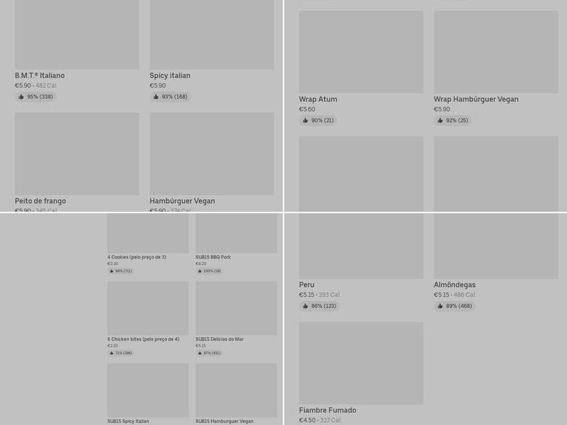 Café Seven House Menu