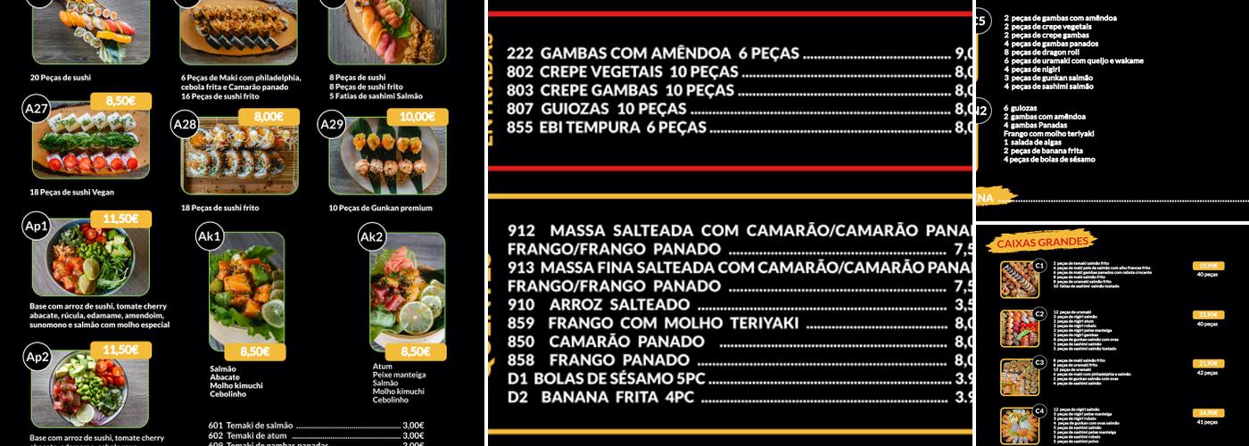 Daruma Menu