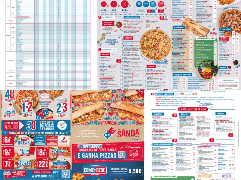 Domino's Pizza Cacém Menu