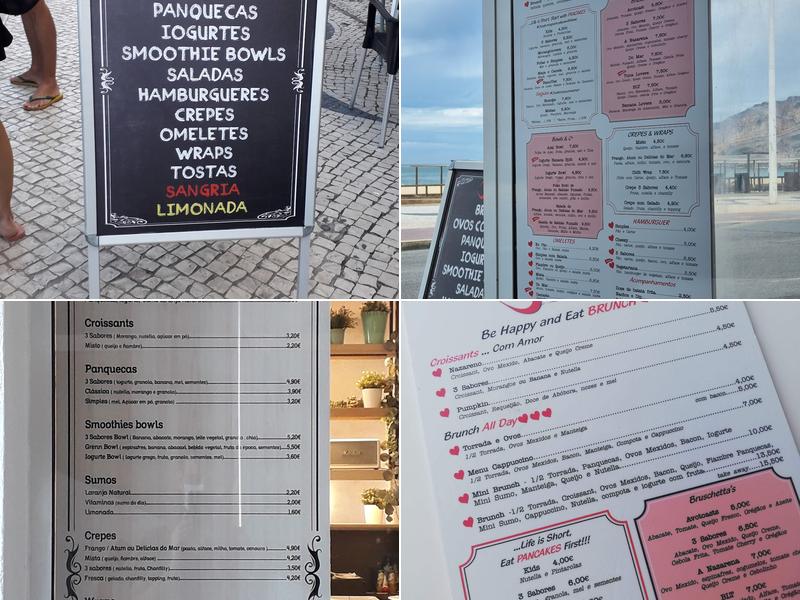 3 Sabores Menu