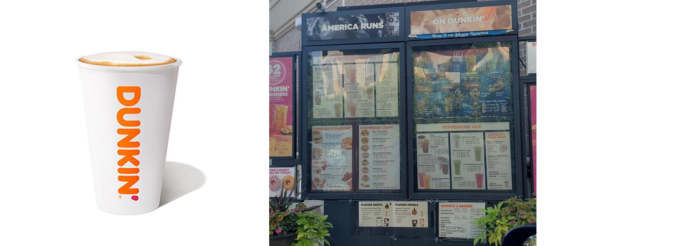 Dunkin' Menu