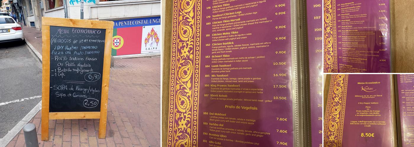 Keshav Menu