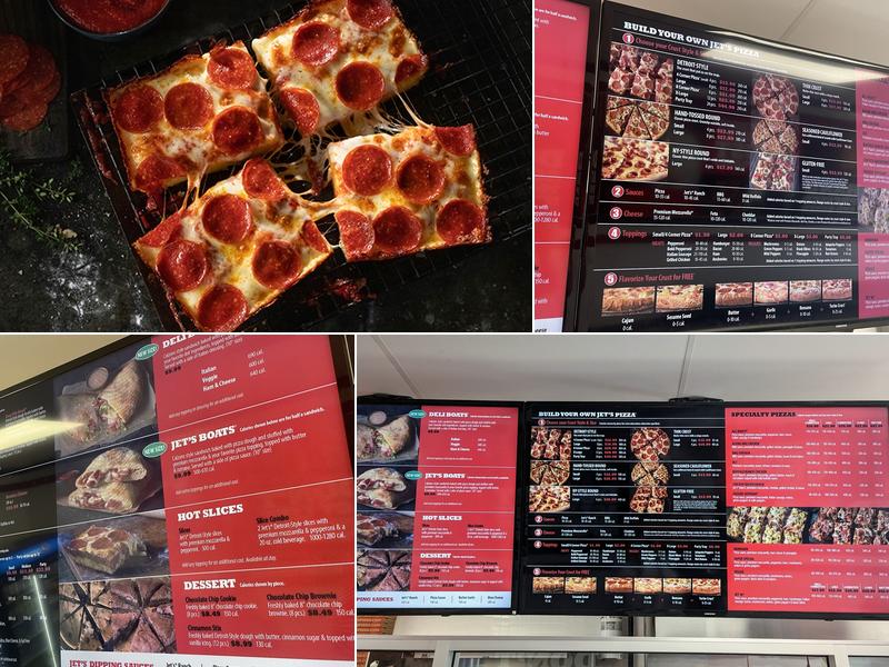 Jet’s Pizza Menu