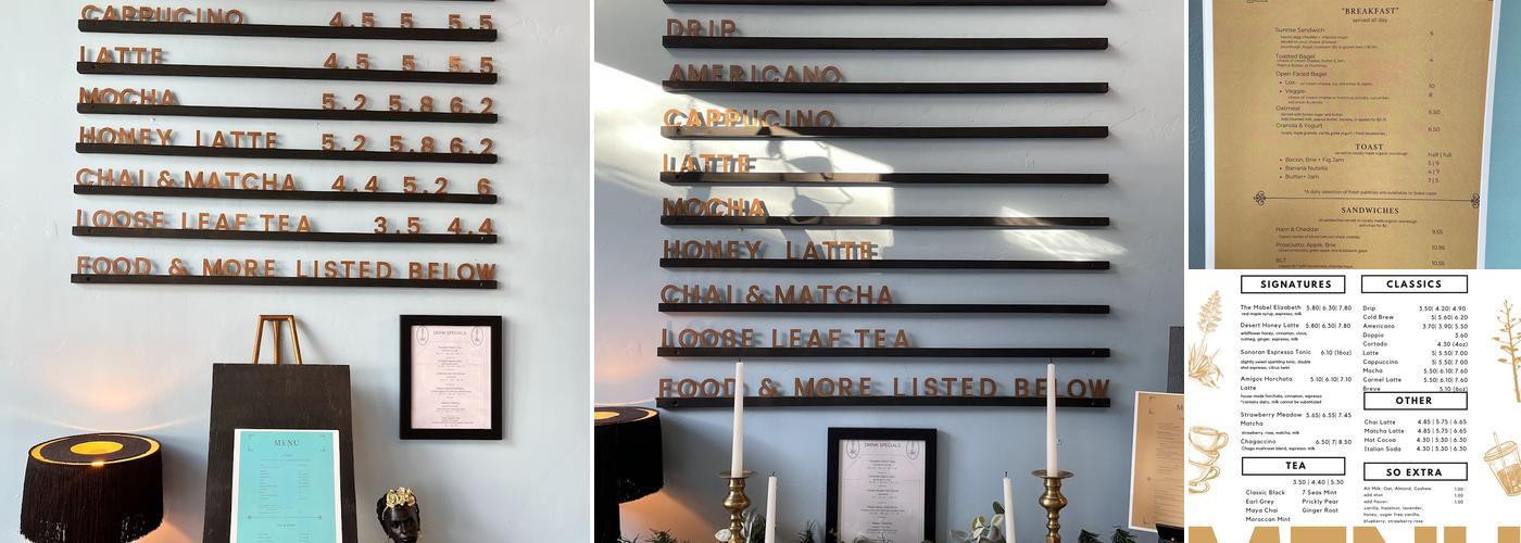 The Century Lounge Menu