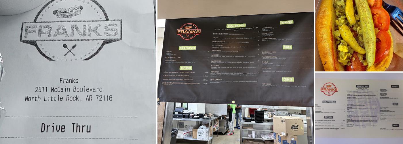 FRANKS Menu