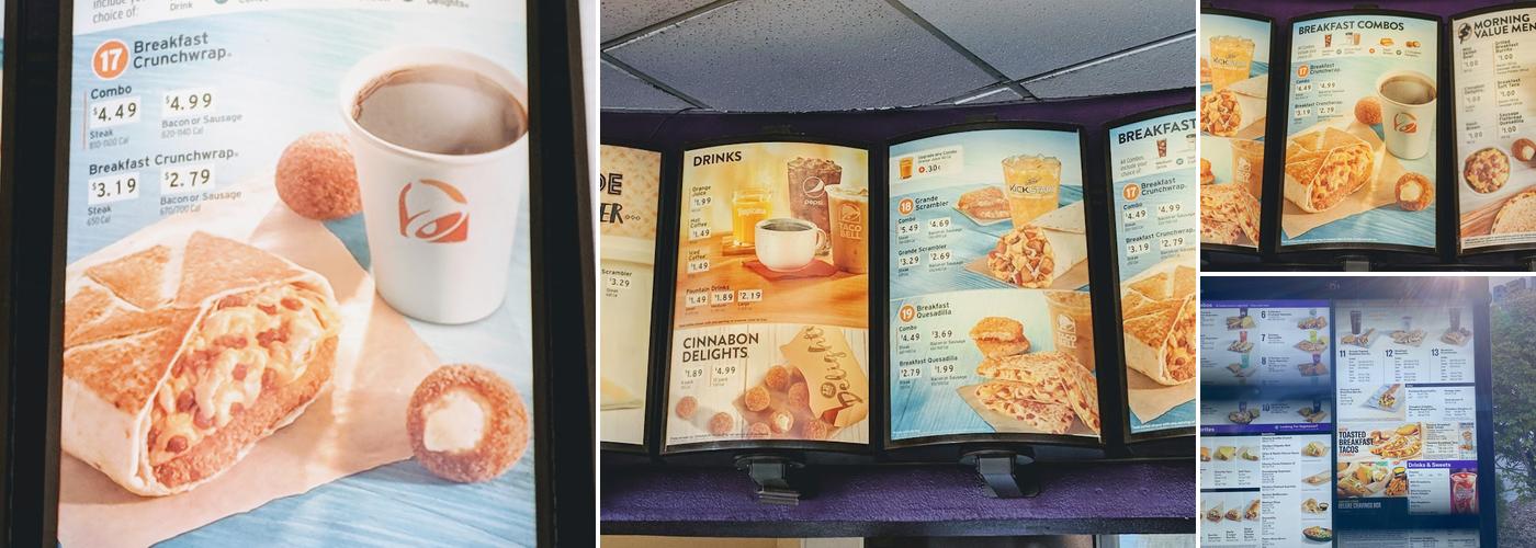 Taco Bell Menu