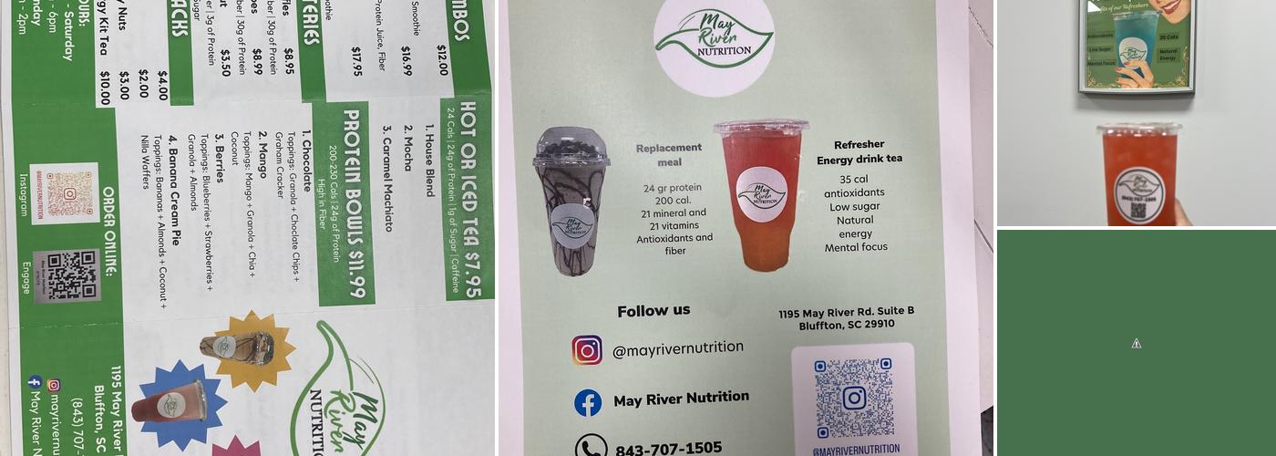 May River nutrition Menu