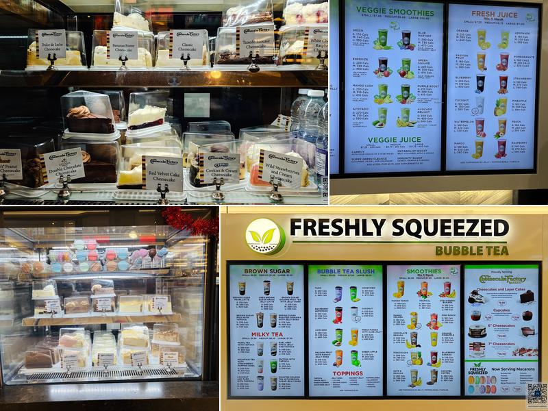 Freshly Squeezed Menu