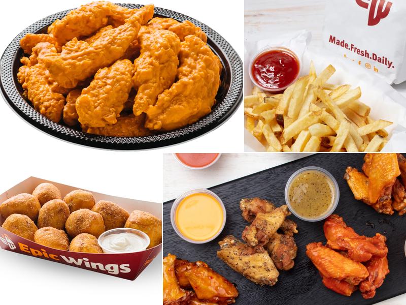 Epic Wings Menu