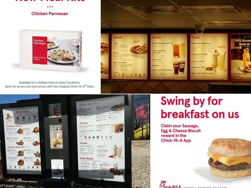 Chick-fil-A Menu
