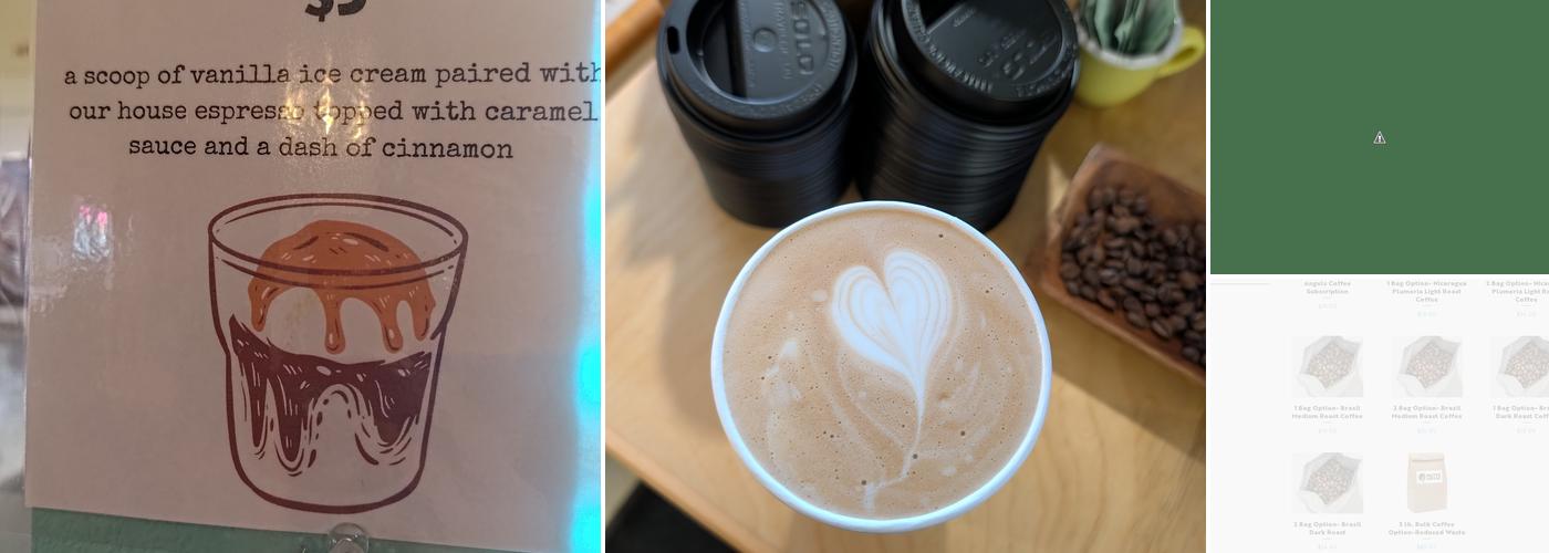 Mutts Coffee Menu