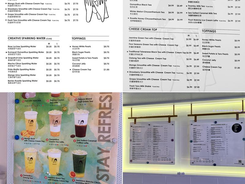 Dont Yell At Me Toronto Menu