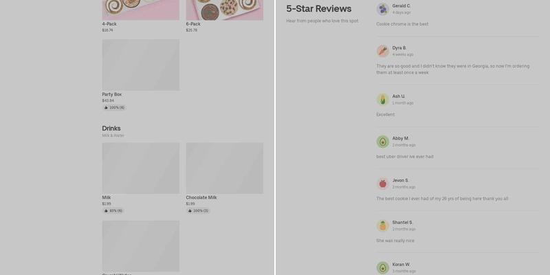 Crumbl - Toco Hills Menu