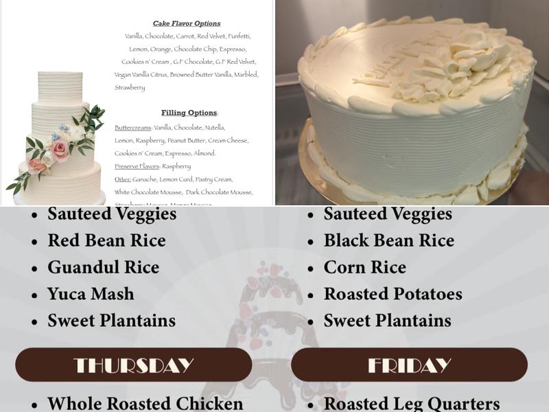 Cakelicious Bakery & Cafe Menu