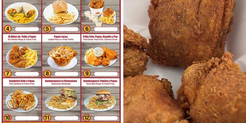 K CHICKEN Menu