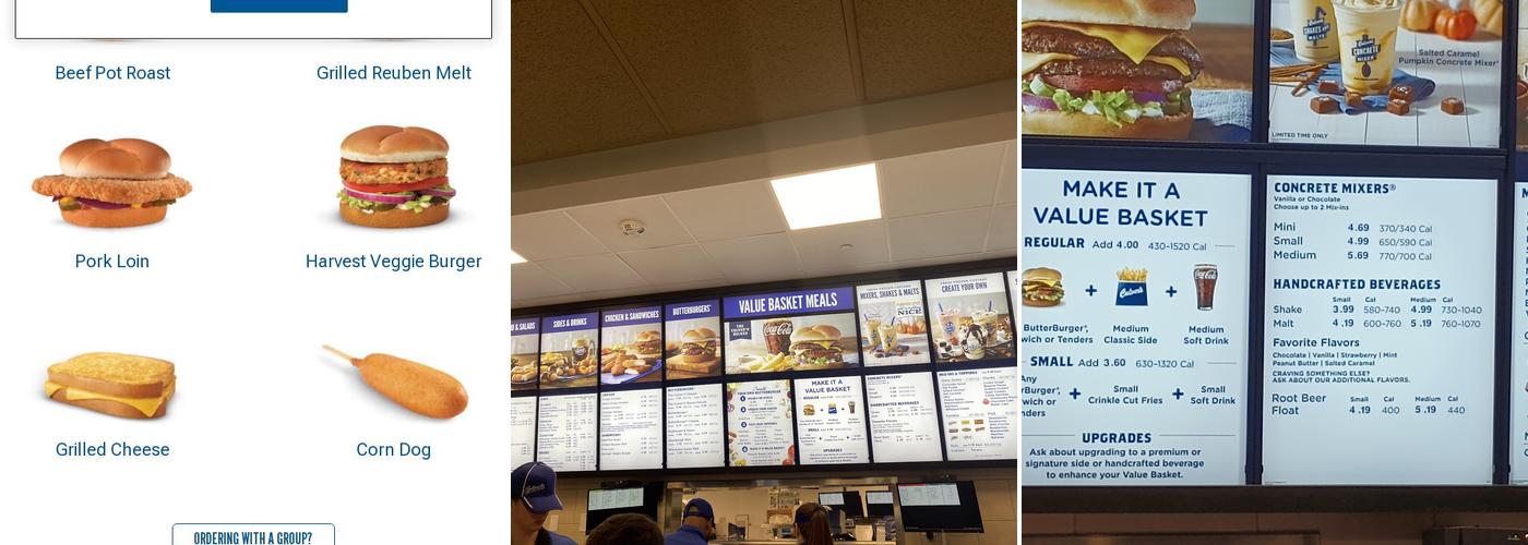 Culver’s Menu
