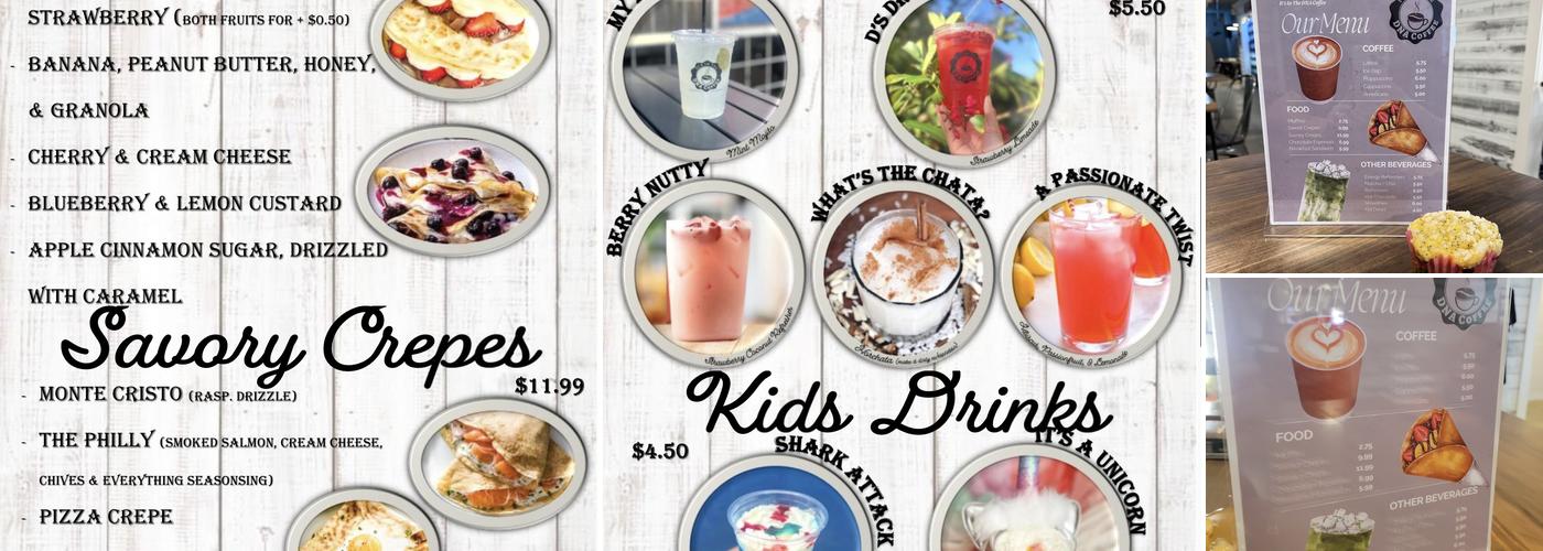 It’s In The DNA Coffee Menu