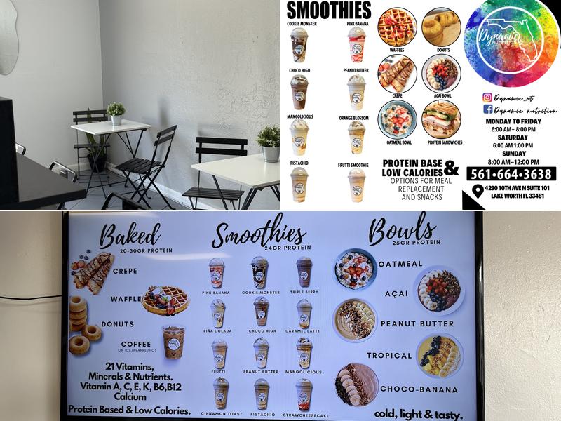 Dynamic Nutrition Menu