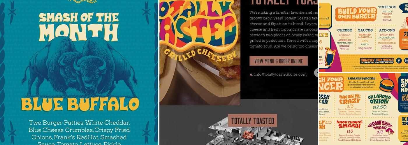 Totally Smashed Menu