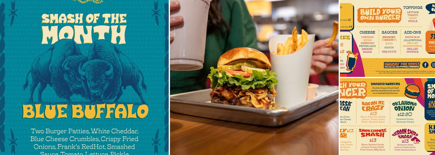 Totally Smashed Menu