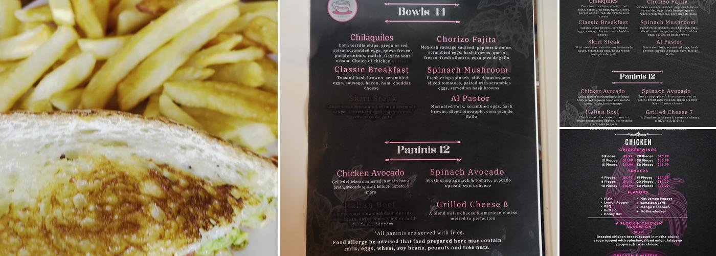 Da Pink Chick Menu